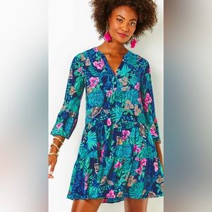 Lilly Pulitzer $198 Gabriel Life of the Party dress NWT size 2